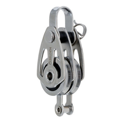 25 MM HIGH LOAD BALL BEARING BLOCK - DOUBLE, BECKET, STRAP