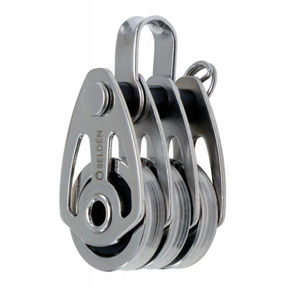 25 MM HIGH LOAD BALL BEARING BLOCK - TRIPLE, STRAP